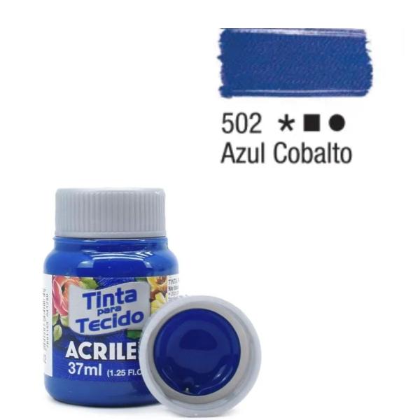 Imagem de Tinta Fosca Para Tecido Acrilex 3 Unidades 37 Ml