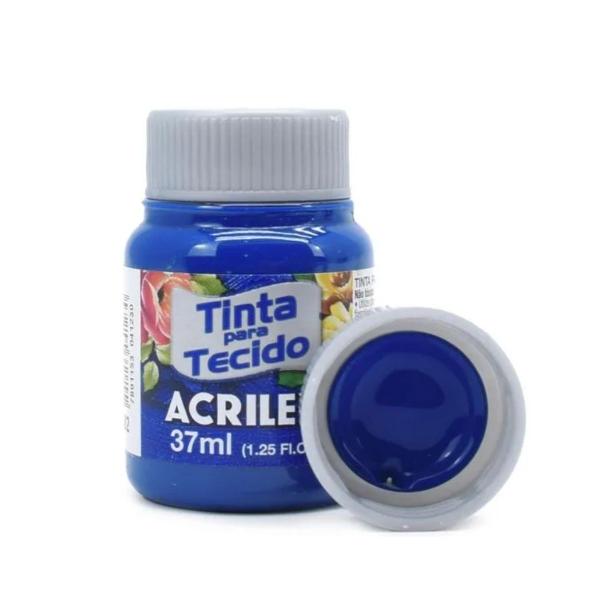 Imagem de Tinta Fosca Para Tecido Acrilex 3 Unidades 37 Ml