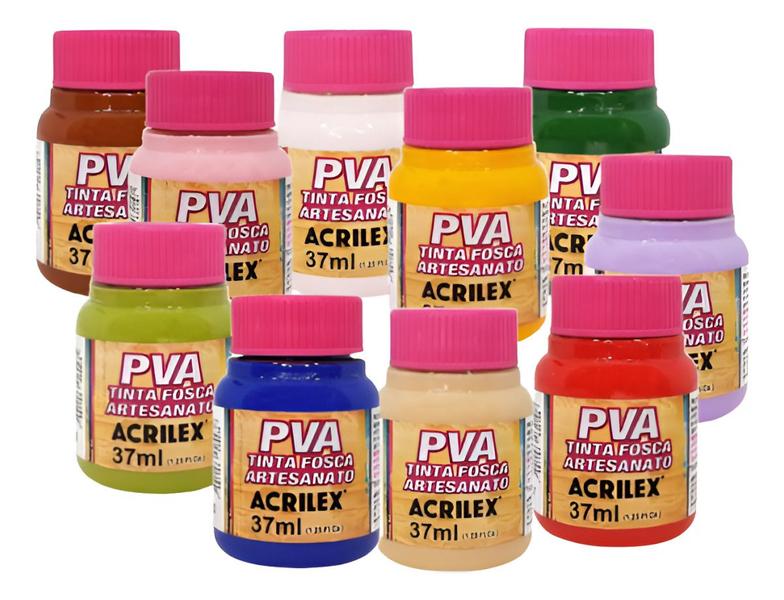 Imagem de Tinta Fosca PVA AMARELO CADMIO 536 - 37ml - Acrilex