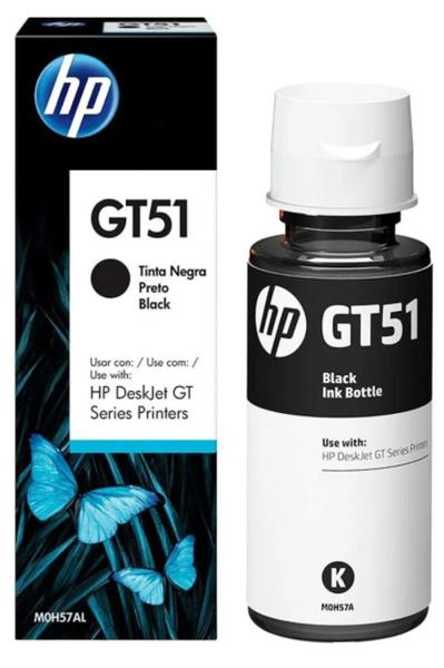 Imagem de Tinta gt51 kit com 2 pretas para hp deskjet 5800 5810 5820 gt5822