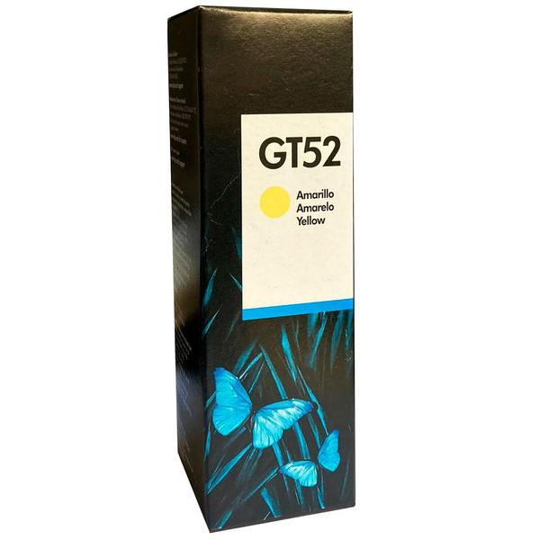 Imagem de Tinta GT52 Amarelo 70ml para impressora Deskjet Smart Tank 510 series