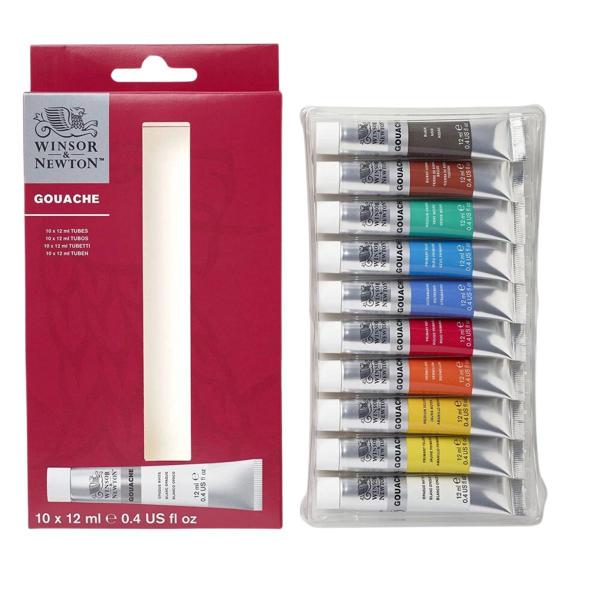 Imagem de Tinta Guache 12ml Winsor & Newton 10 Cores