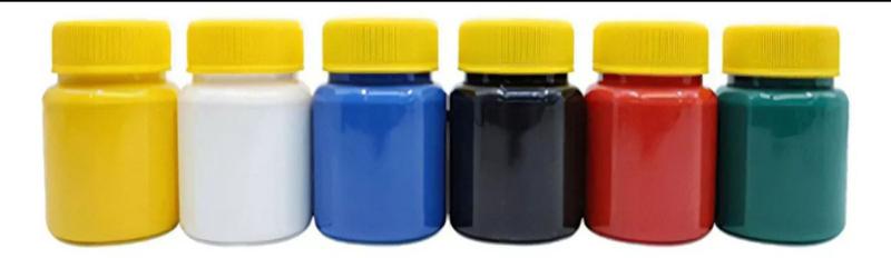 Imagem de Tinta Guache 15ml Acrilex - 06 Cores