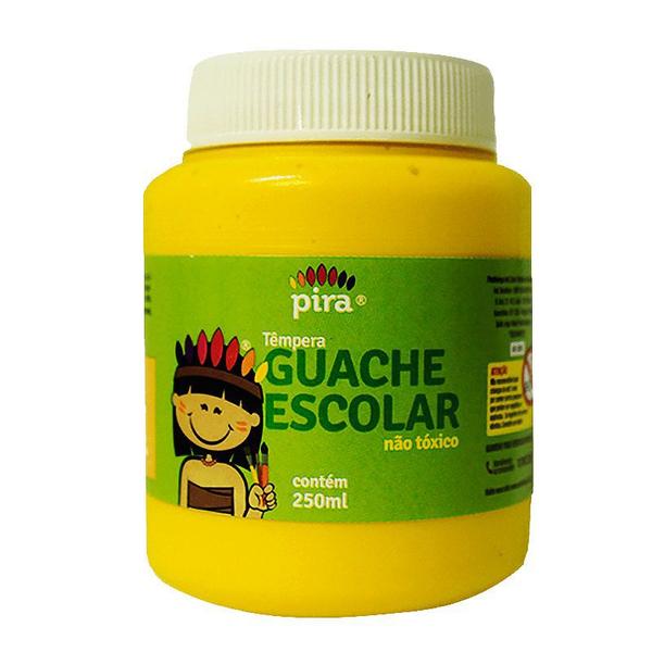 Imagem de Tinta guache 250 ml amarelo Piratininga