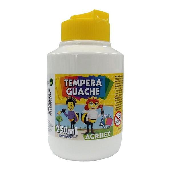 Imagem de Tinta Guache 250Ml Branco 519 Acrilex