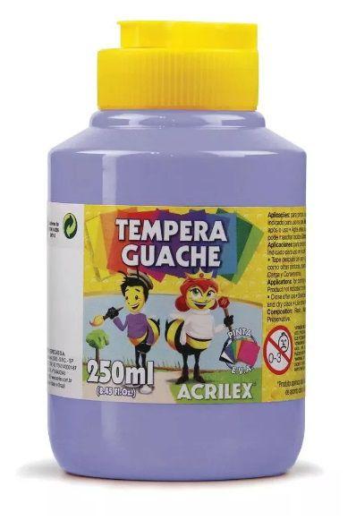 Imagem de Tinta Guache 250ml Lilas Acrilex