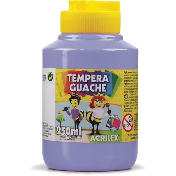 Imagem de Tinta guache 250ml lilas acrilex