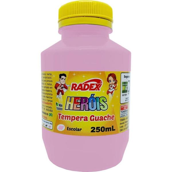 Imagem de Tinta Guache 250ML Rosa (7897254136943)