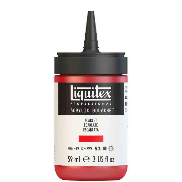 Imagem de Tinta Guache Acrílica Liquitex S2 905 Scarlet 59Ml