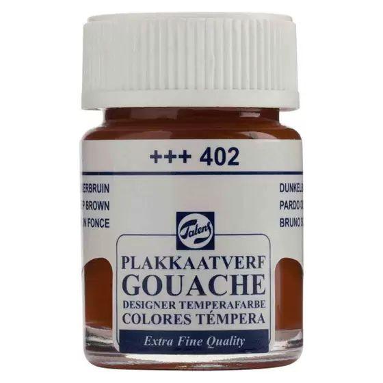 Tinta Guache Talens Extra Fine 402 Deep Brown 16ml - Royal Talens Imagem de Tinta Guache Talens Extra Fine 402 Deep Brown 16ml - Royal Talens