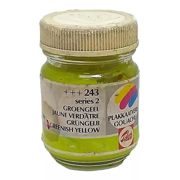 Imagem de Tinta Guache Talens Greenish Yellow (ref 243) 50ml