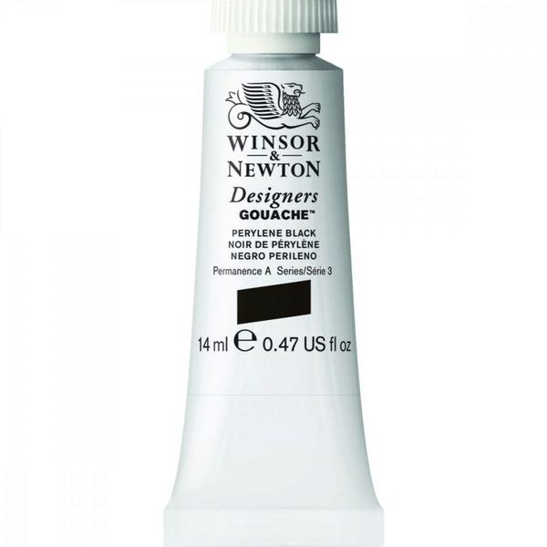 Imagem de Tinta Guache Winsor Designers 14ml S3 505 Perylene Black