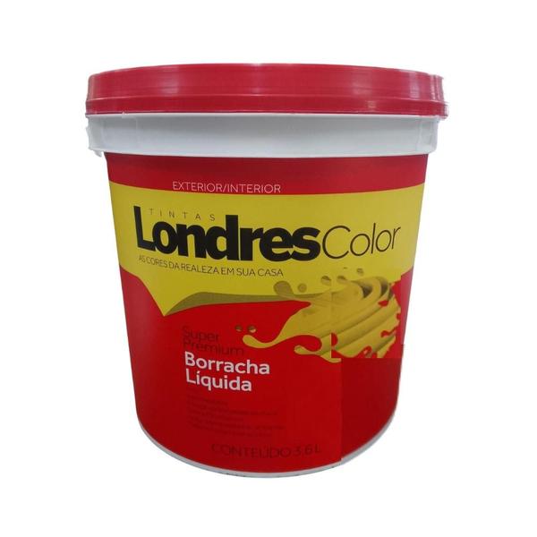 Imagem de Tinta Londres Color Super Premium Borracha Líquida Branco 3,6 Litros