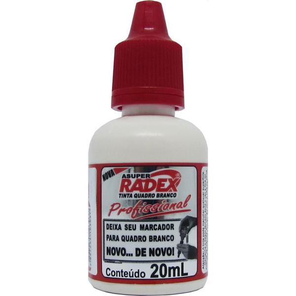 Imagem de Tinta Marcador Quadro Branco Reabastecedor 20ML Vermelho