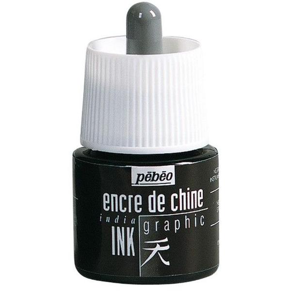 Imagem de Tinta Nanquim Pébéo 45ml