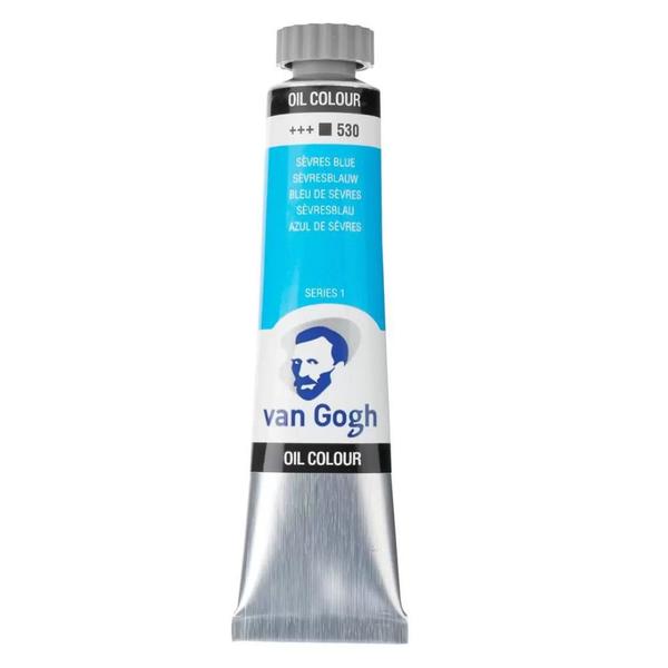 Imagem de Tinta Óleo 20 Ml Talens Van Gogh Serie 1 Sevres Blue 530