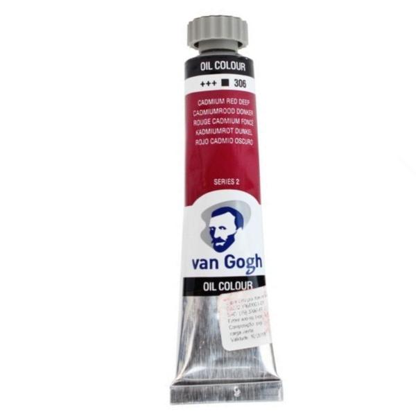 Imagem de Tinta Óleo 20 Ml Talens Van Gogh Serie 2 Cadmium Red Deep 306