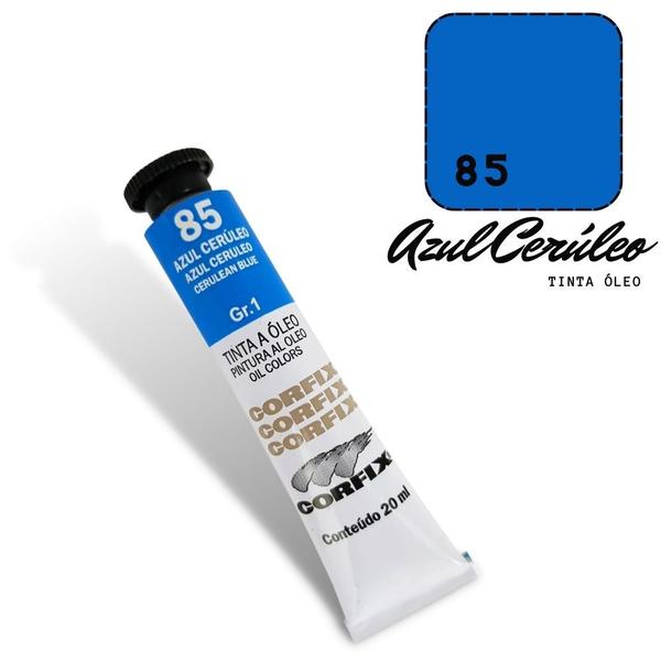 Imagem de Tinta Óleo 20ml G1 085 Azul Cerúleo Corfix