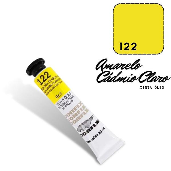 Imagem de Tinta Óleo 20ml G1 122 Amarelo Cadmio Claro Corfix