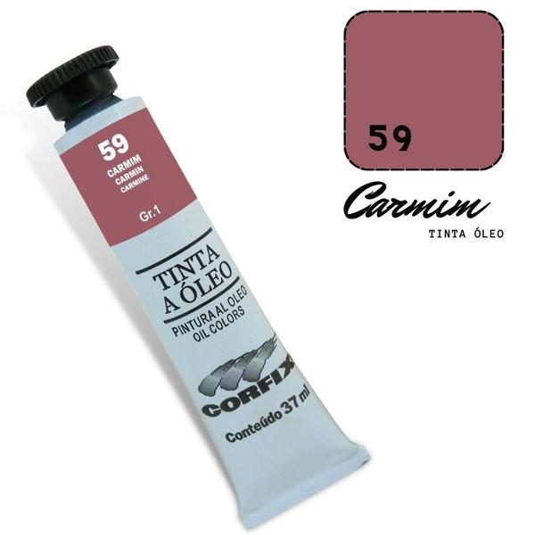 Imagem de Tinta Óleo 37ml G1 059 Carmim Corfix