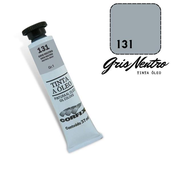 Imagem de Tinta Óleo 37ml G1 131 Gris Neutro Corfix