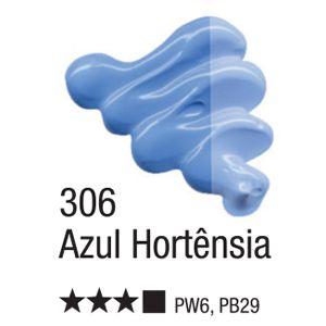 Imagem de Tinta óleo Acrilex azul hortência 306 20ml