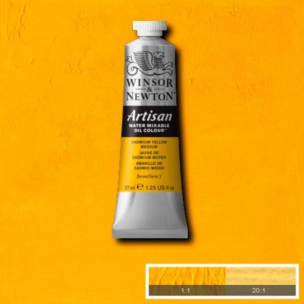 Imagem de Tinta Óleo Artisan Solúvel Água 37ml 116 Cad Yellow Medium