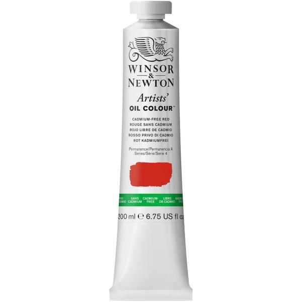 Imagem de Tinta Óleo Artist 200ml Winsor & Newton 901 Cadmium Free Red