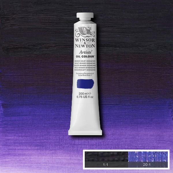 Imagem de Tinta Óleo Artist 200ml Winsor S2 733 Winsor Violet Dioxazi