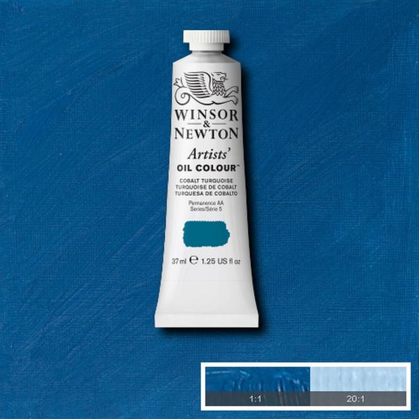 Imagem de Tinta Óleo Artist Cobalt Turquoise S5 37ml Winsor & Newton