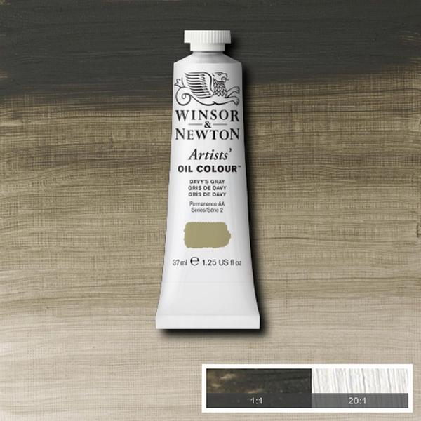 Imagem de Tinta Óleo Artists 37ml Winsor & Newton S2 217 Davy's Gray