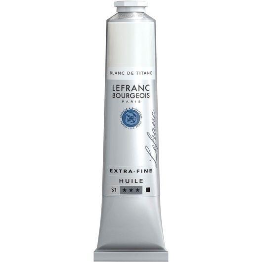 Imagem de Tinta Óleo Branco Titânio 200ml Extra Fine Lefrac & Bourgeois