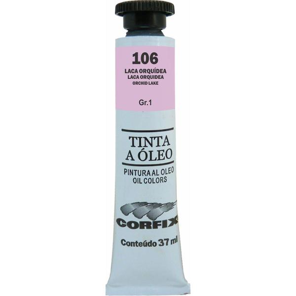 Imagem de Tinta Óleo Corfix 37ml Cor Laca Orquídea 106 Gr. 1