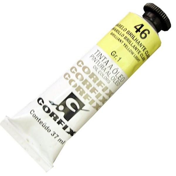 Imagem de Tinta Óleo Corfix Amarelo Brilhante Claro 37ml