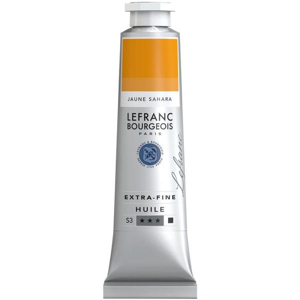 Imagem de Tinta Óleo Extra Fine Lefranc Para Tela Sahara Yellow 40ml