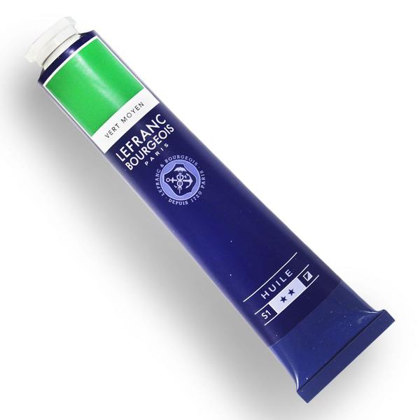 Imagem de Tinta Óleo Fine Lefranc Bourgeois 150 ml 561 Medium Green - 810076