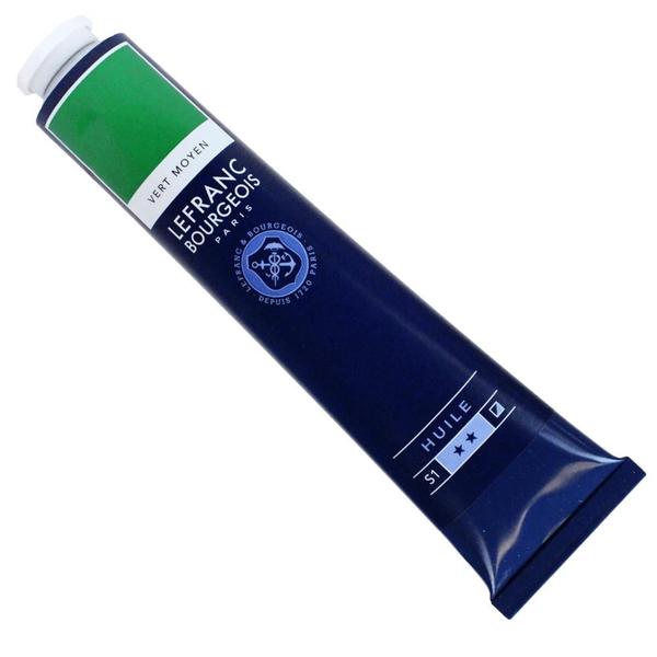 Imagem de Tinta Óleo Fine Lefranc & Bourgeois 150ml 561 Medium Green