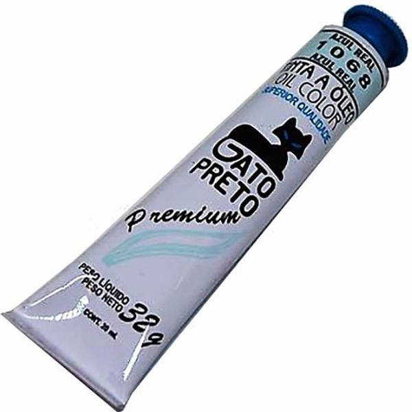 Imagem de Tinta Óleo Gato Preto Azul Real 20ml