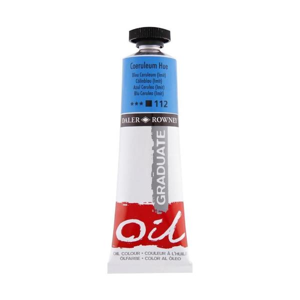 Imagem de Tinta Óleo Graduate 38ml Azul Cerúleo 112  Daler Rowney