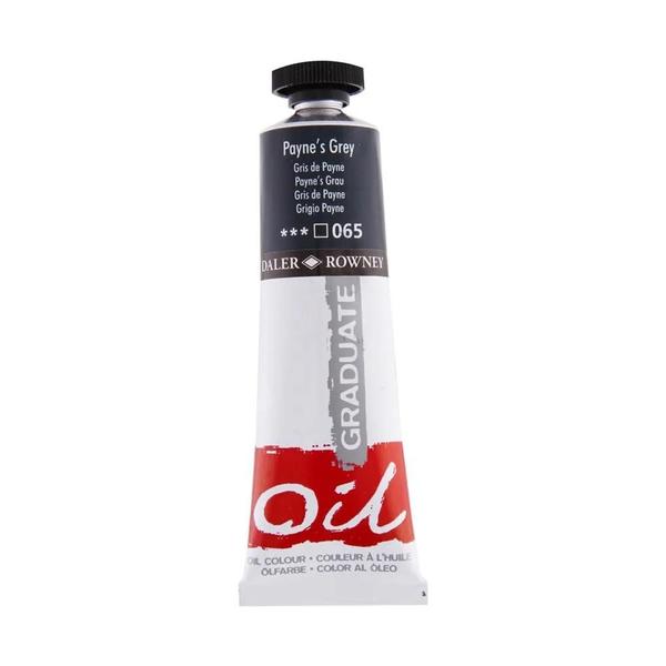 Imagem de Tinta Óleo Graduate 38ml Gris De Payne 065 Daler Rowney