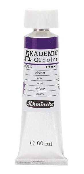 Imagem de Tinta Óleo Importada Schmincke Akademie 316 Violet 60ml