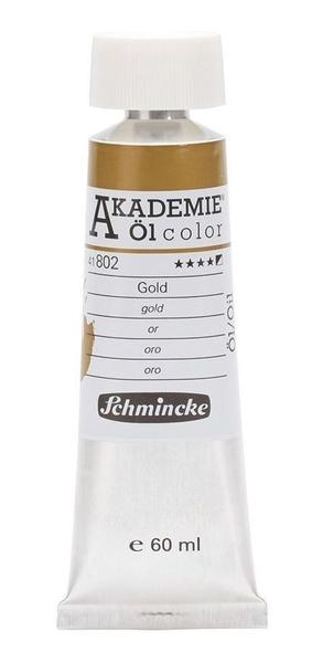 Imagem de Tinta Óleo Importada Schmincke Akademie 802 Gold 60ml