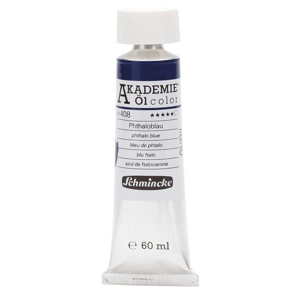 Imagem de Tinta Óleo Schmincke Akademie 60ml 408 Phthalo Blue