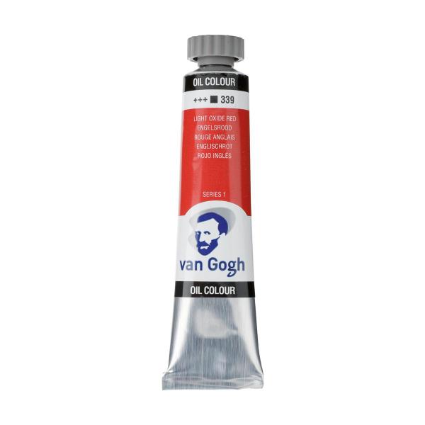 Imagem de Tinta Óleo Van Gogh Talens 20ml Cor Light Oxide Red 339