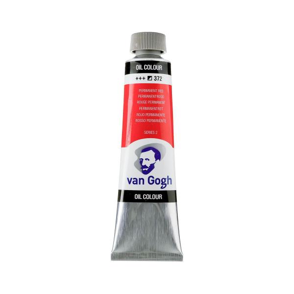 Imagem de Tinta Óleo Van Gogh Talens 20ml Cor Permanent Red 372