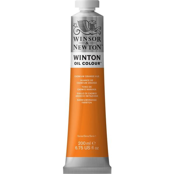 Imagem de Tinta óleo Winsor &amp Newton Winton 200ml 090 Cadmium Orange Hue 1437090 1