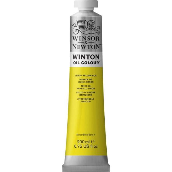 Imagem de Tinta óleo Winsor &amp Newton Winton 200ml 346 Lemon Yellow Hue 1437346 1 ed