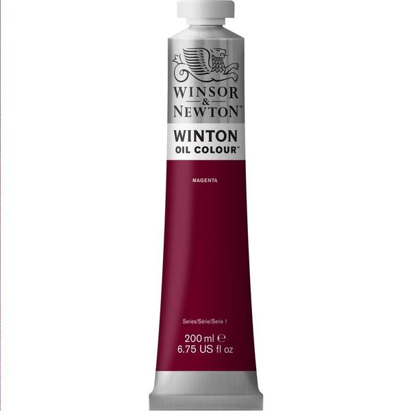 Imagem de Tinta óleo Winsor &amp Newton Winton 200ml 380 Magenta 1437380 1 ed