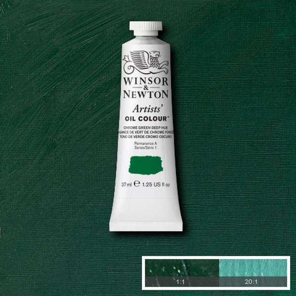 Imagem de Tinta Óleo Winsor & Newton Artist 37ml S1147 Chrome Green Deep Hue