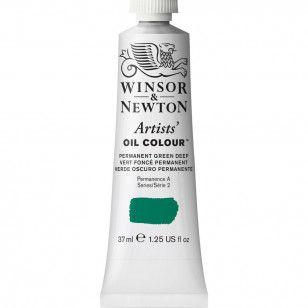 Imagem de Tinta Óleo Winsor & Newton Artist 37ml S2 Permanent Green Deep